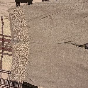 Gray leggings